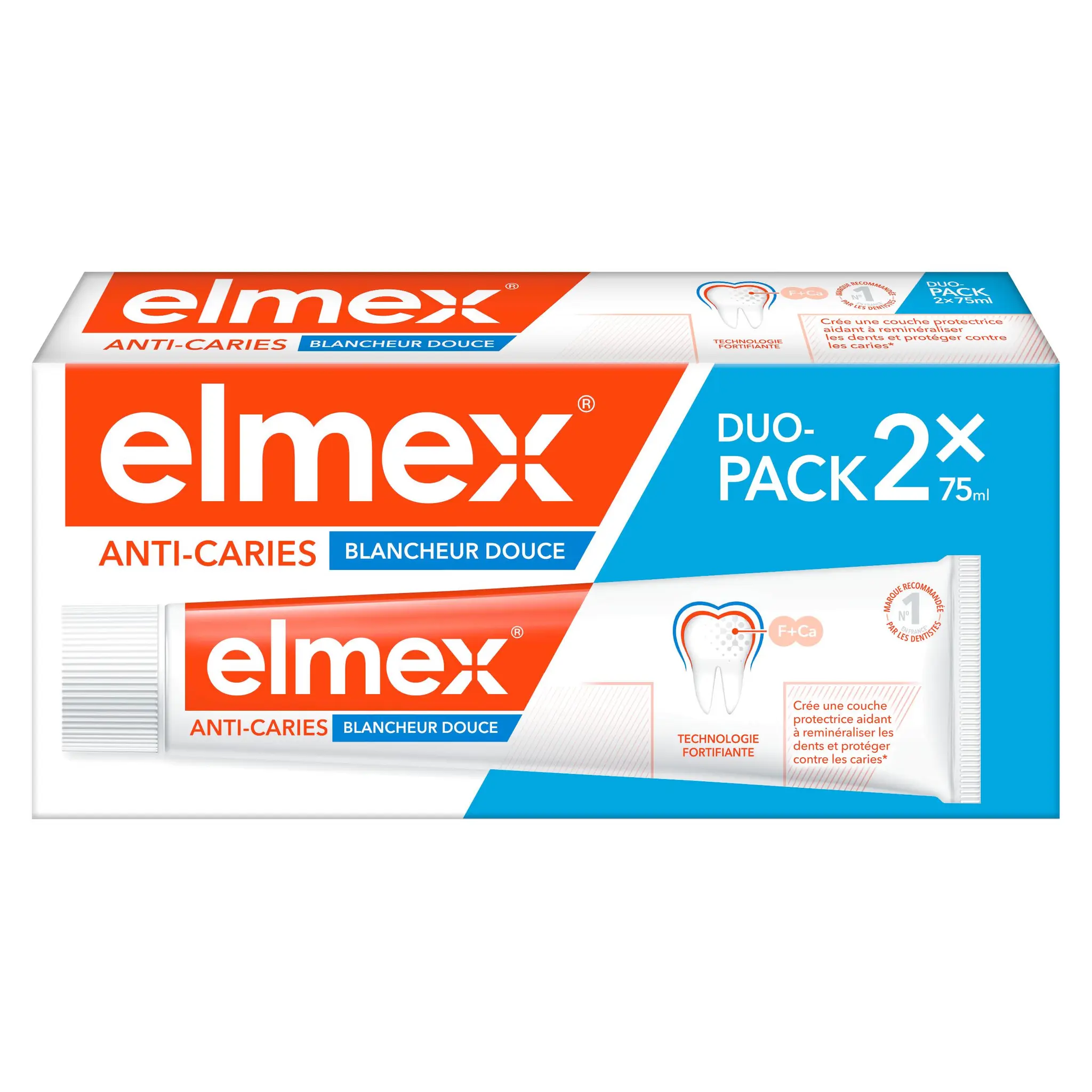 ELMEX Anti-Caries Dentifrice blancheur douce