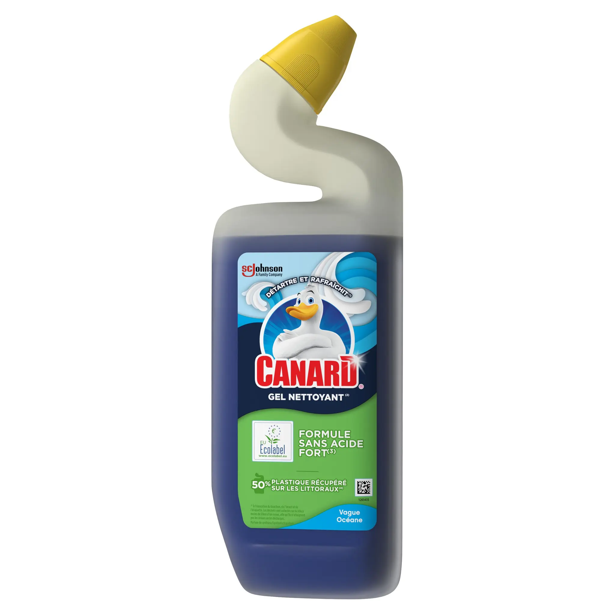 CANARD Gel WC désinfectant action intense marine
