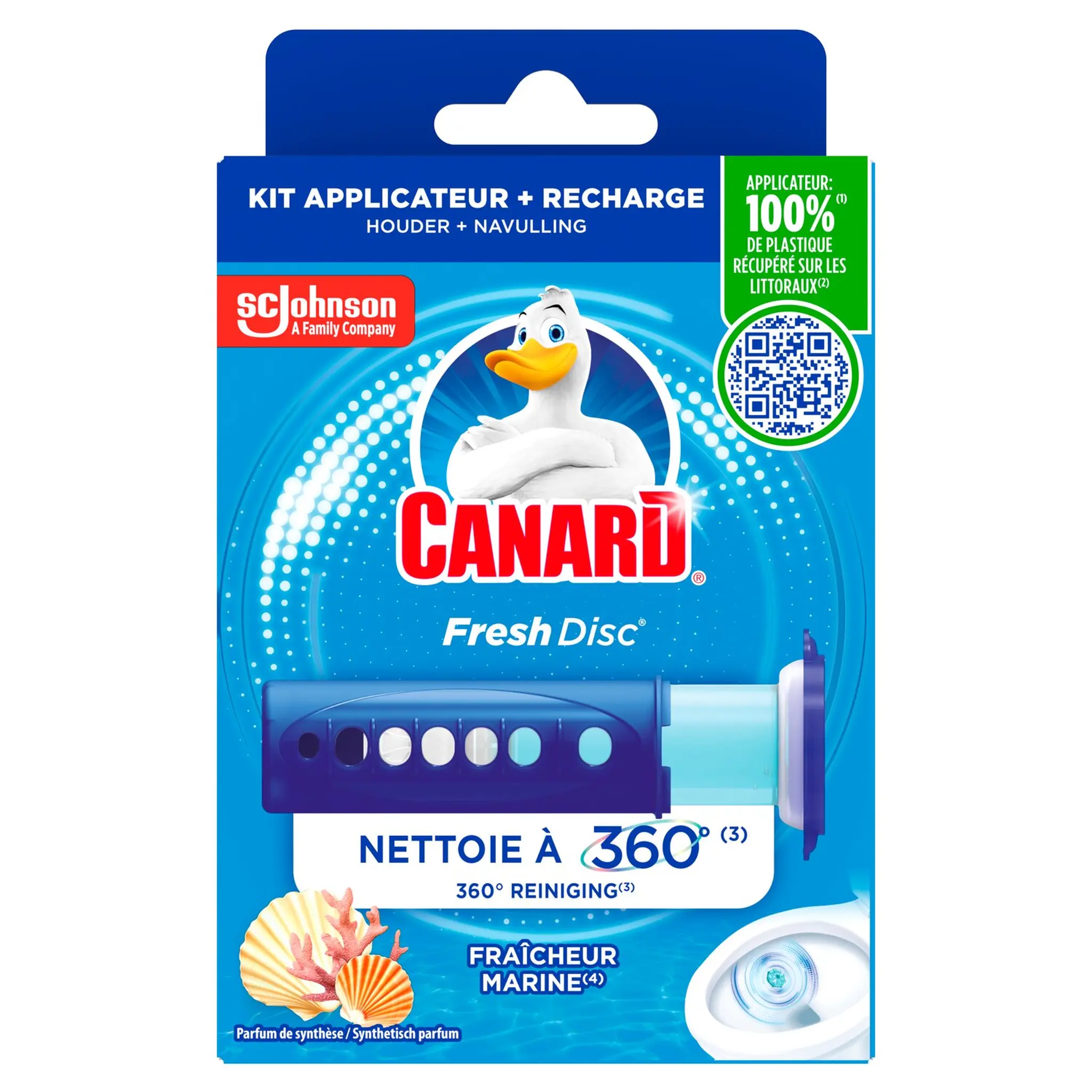 CANARD Fresh Disc Bloc WC fraîcheur marine
