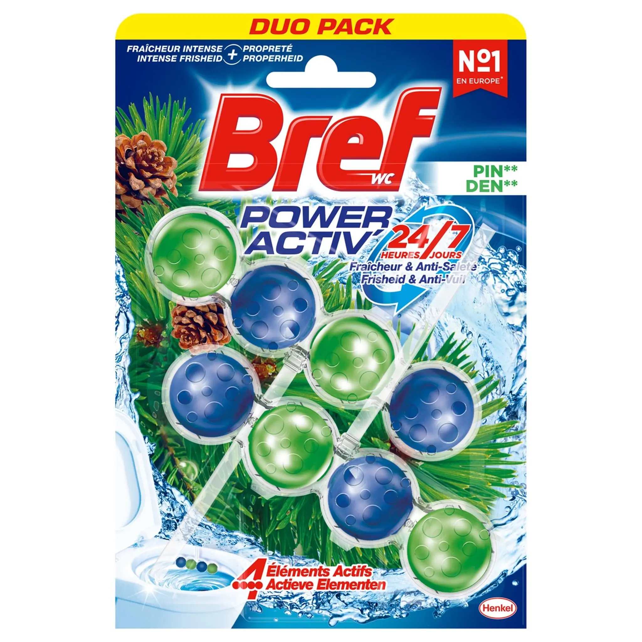 BREF WC Bloc WC fraîcheur pin