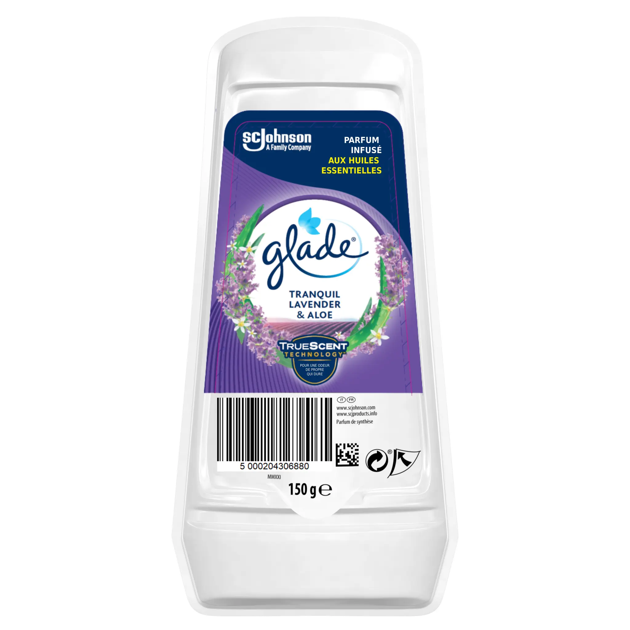 GLADE Gel désodorisant lavande