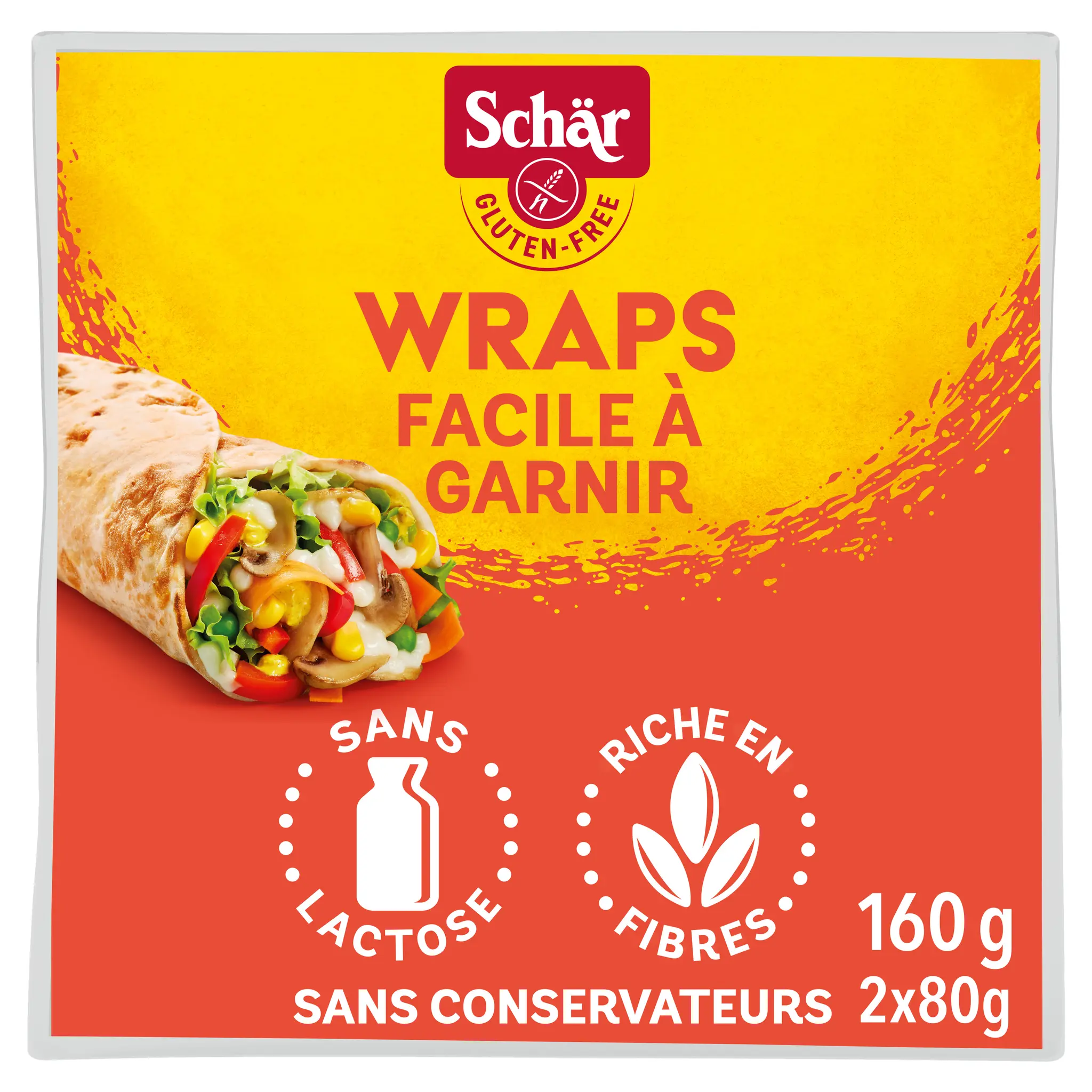 SCHAR Tortilla-Wraps sans gluten SCHAR