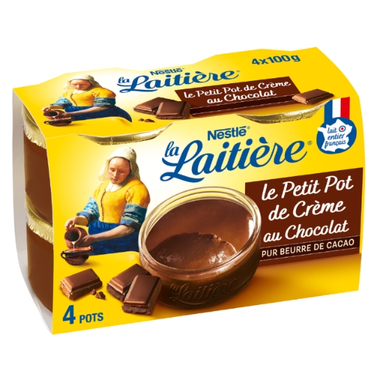 Crème Dessert  Chocolat LA LAITIERE