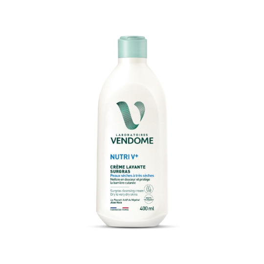 Crème douche Surgras Peaux Sèches à Très Sèches Aloe Vera VENDOME