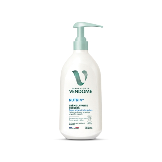 Crème lavante Nutri V+ Surgras Peaux Sèches à très Sèches VENDOME