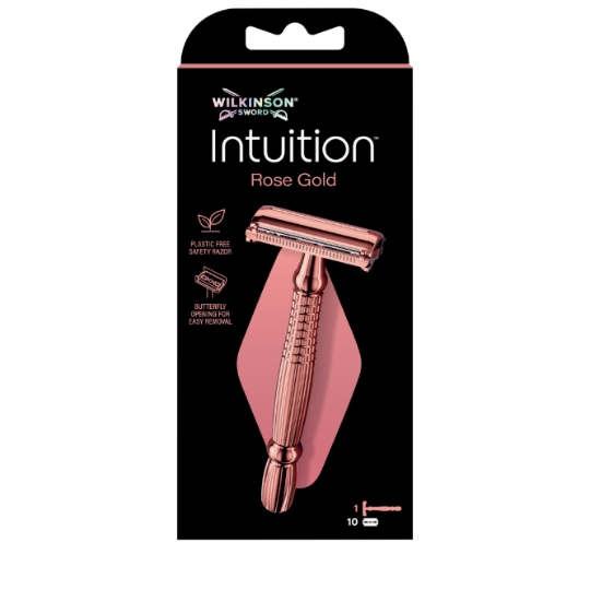 Rasoir pour Femme Rose Gold Intuition WILKINSON