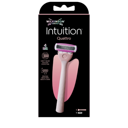 Rasoir pour Femme Quattro Protection Intuition WILKINSON