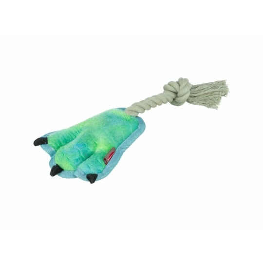 Jouet Trixie En Forme De Patte Avec Corde Verte Pour Animaux TRIXIE