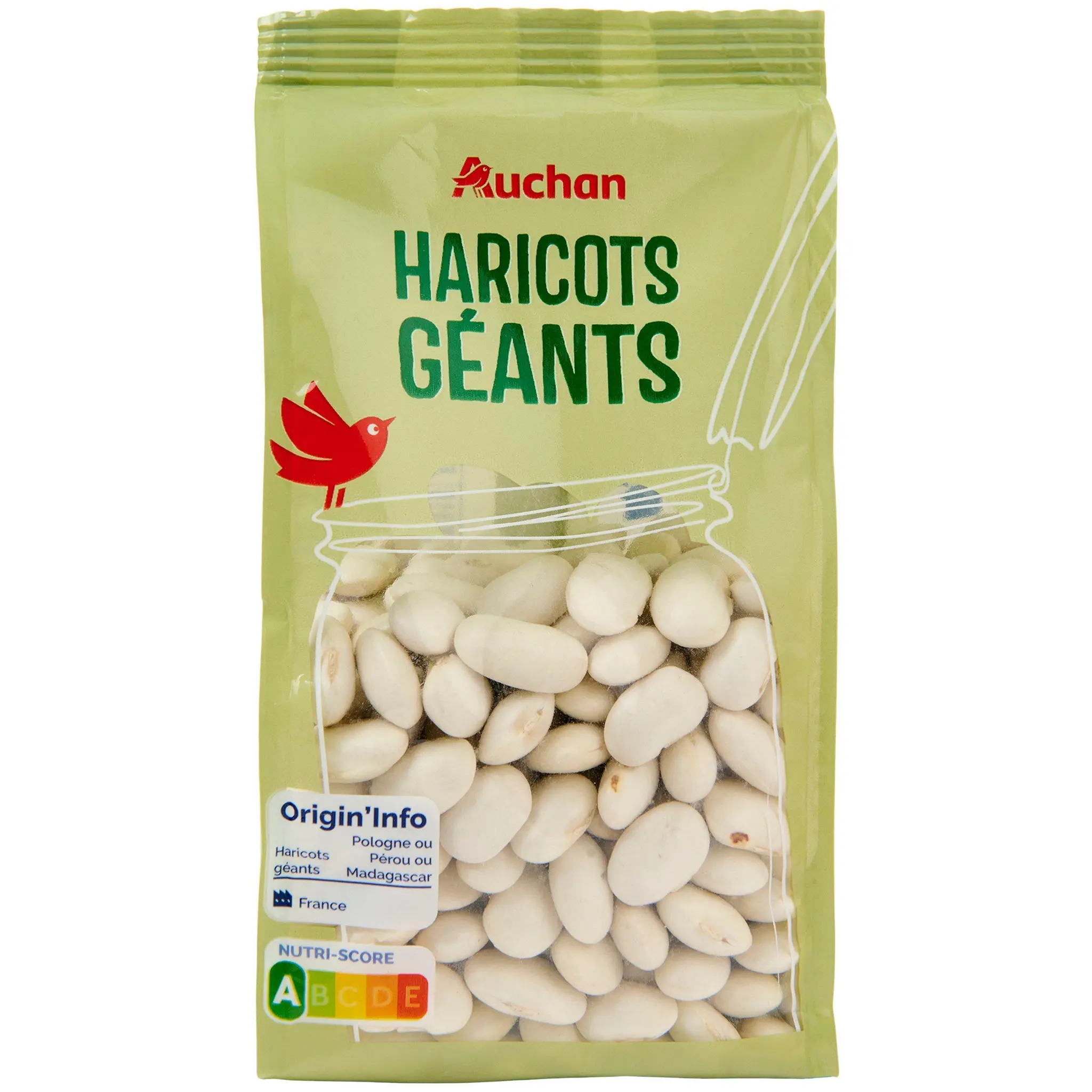 AUCHAN Haricots géants