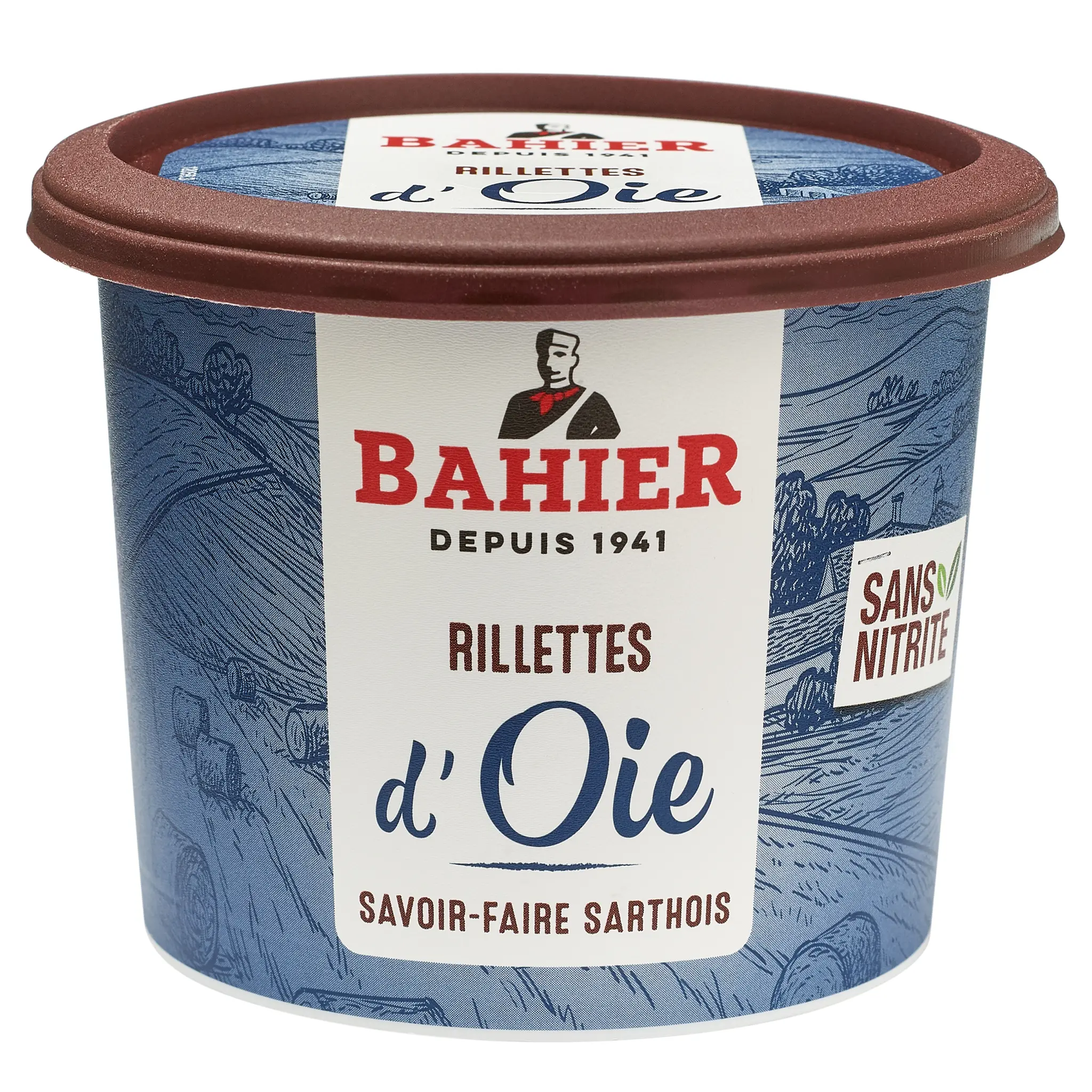 BAHIER Rillettes d'oie sans nitrite