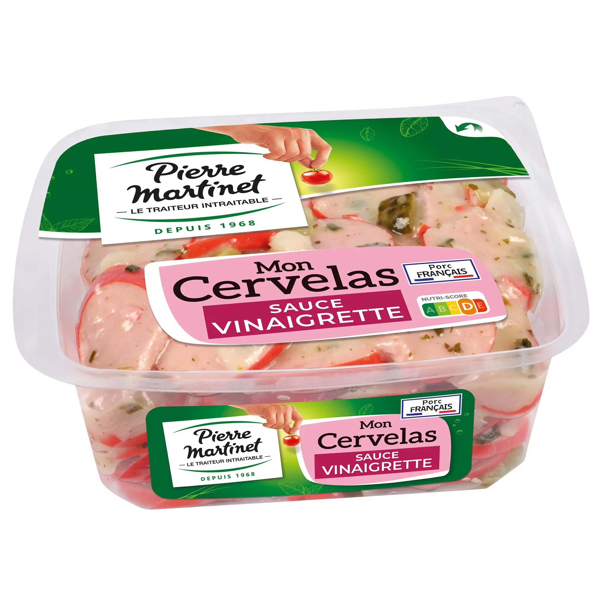 MARTINET Mon cervelas sauce vinaigrette