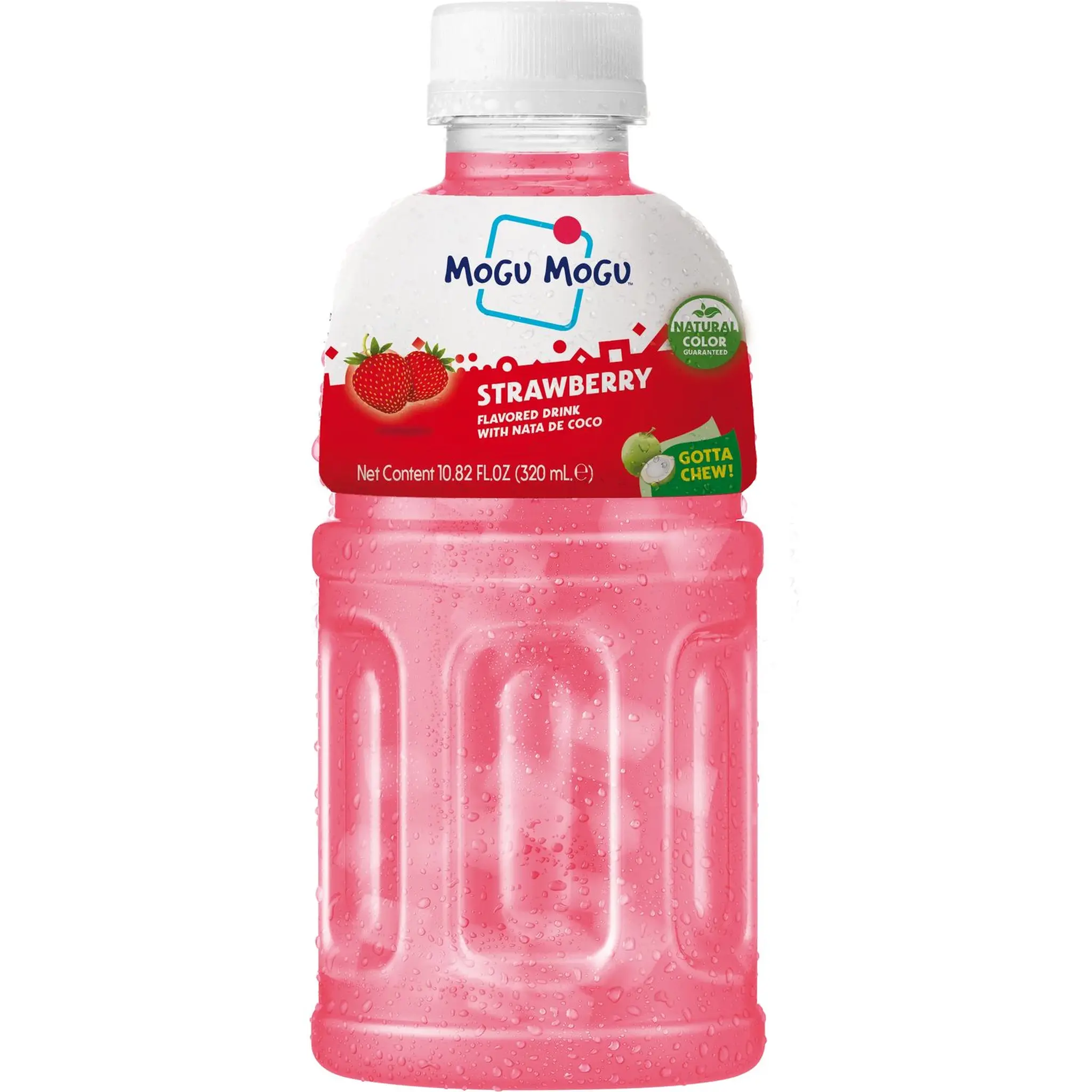 MOGU MOGU Boisson au goût fraise et nata de coco