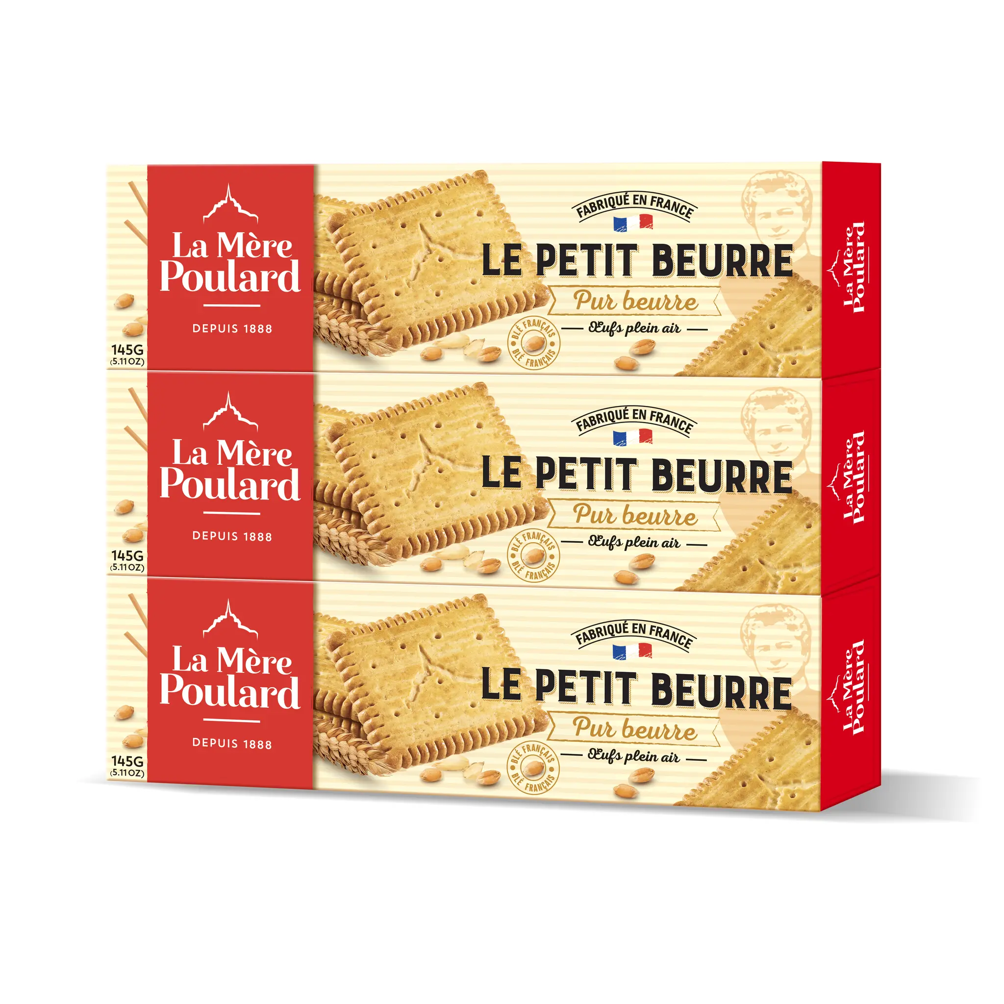 LA MERE POULARD Biscuits Le Petit Beurre pur beurre