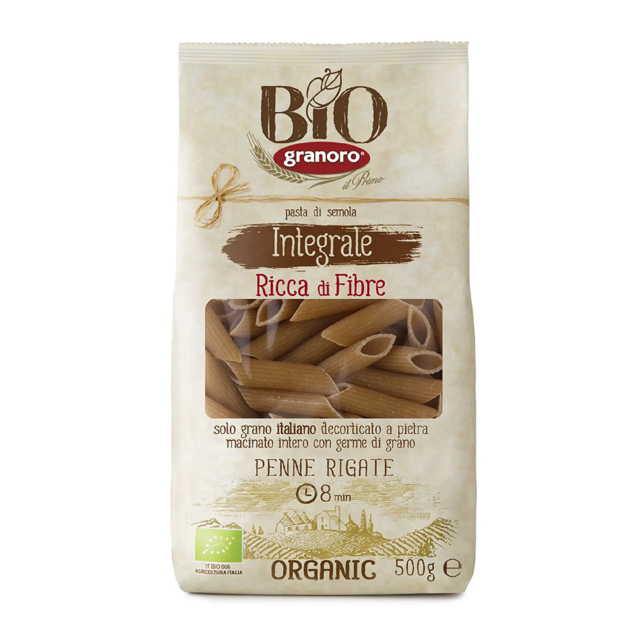GRANORO Intégrale penne rigate bio