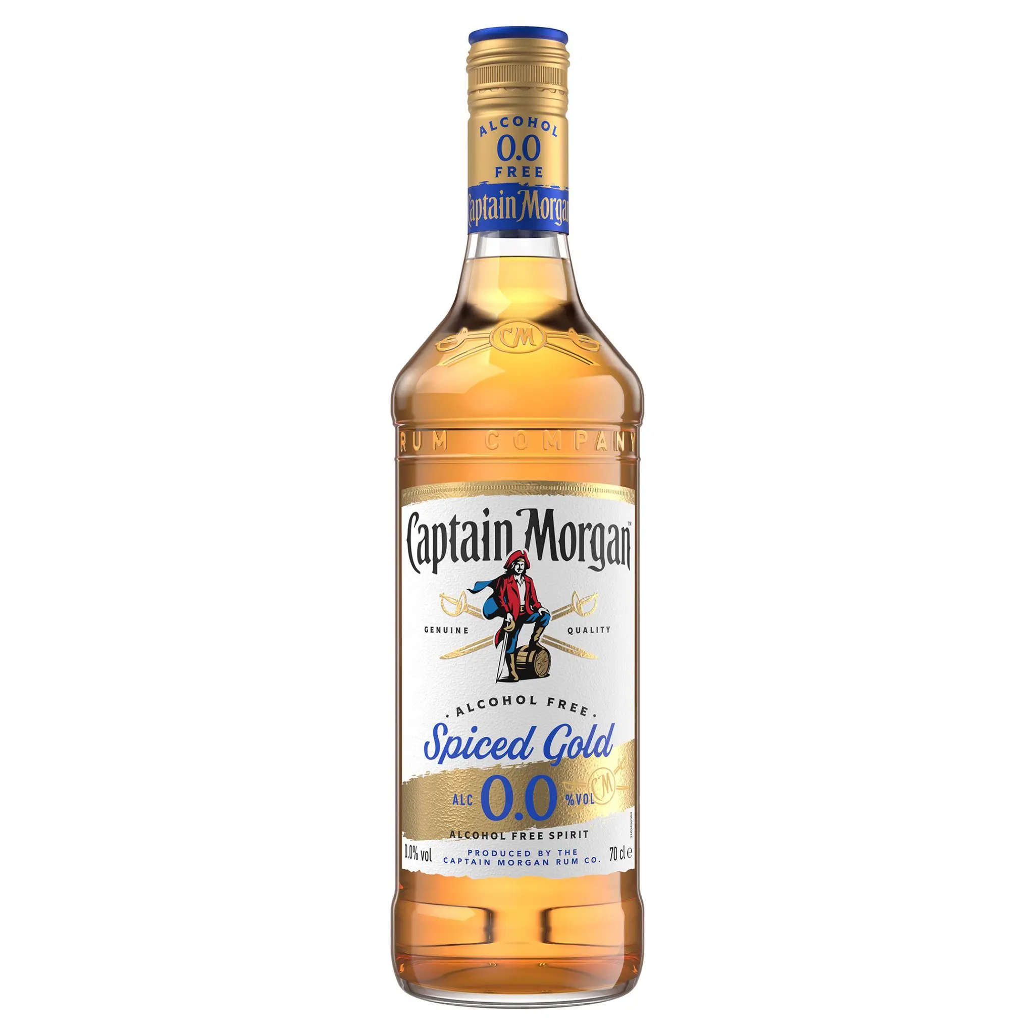 CAPTAIN MORGAN Boisson à base de rhum spice gold sans alcool