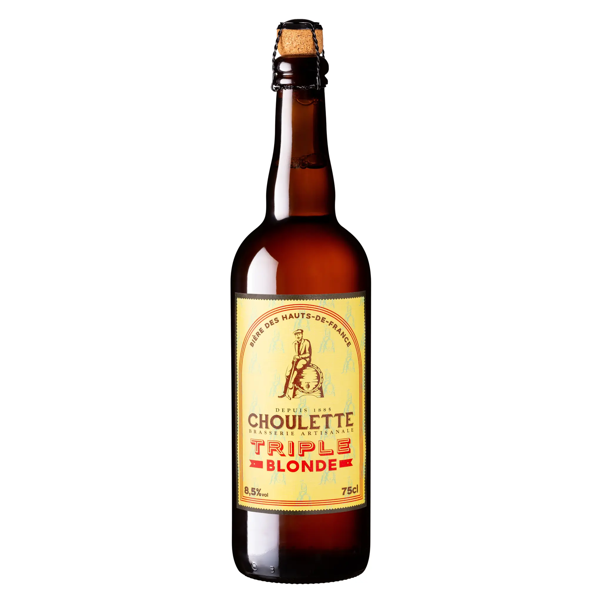 LA CHOULETTE Bière blonde triple artisanale 8,5% bouteille