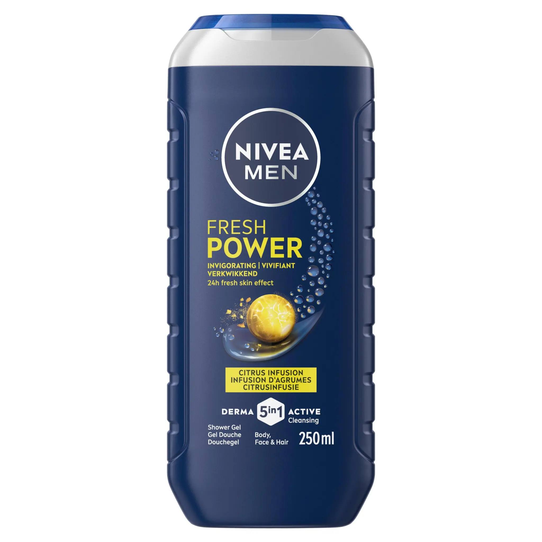 NIVEA Gel douche homme infusion d'agrumes