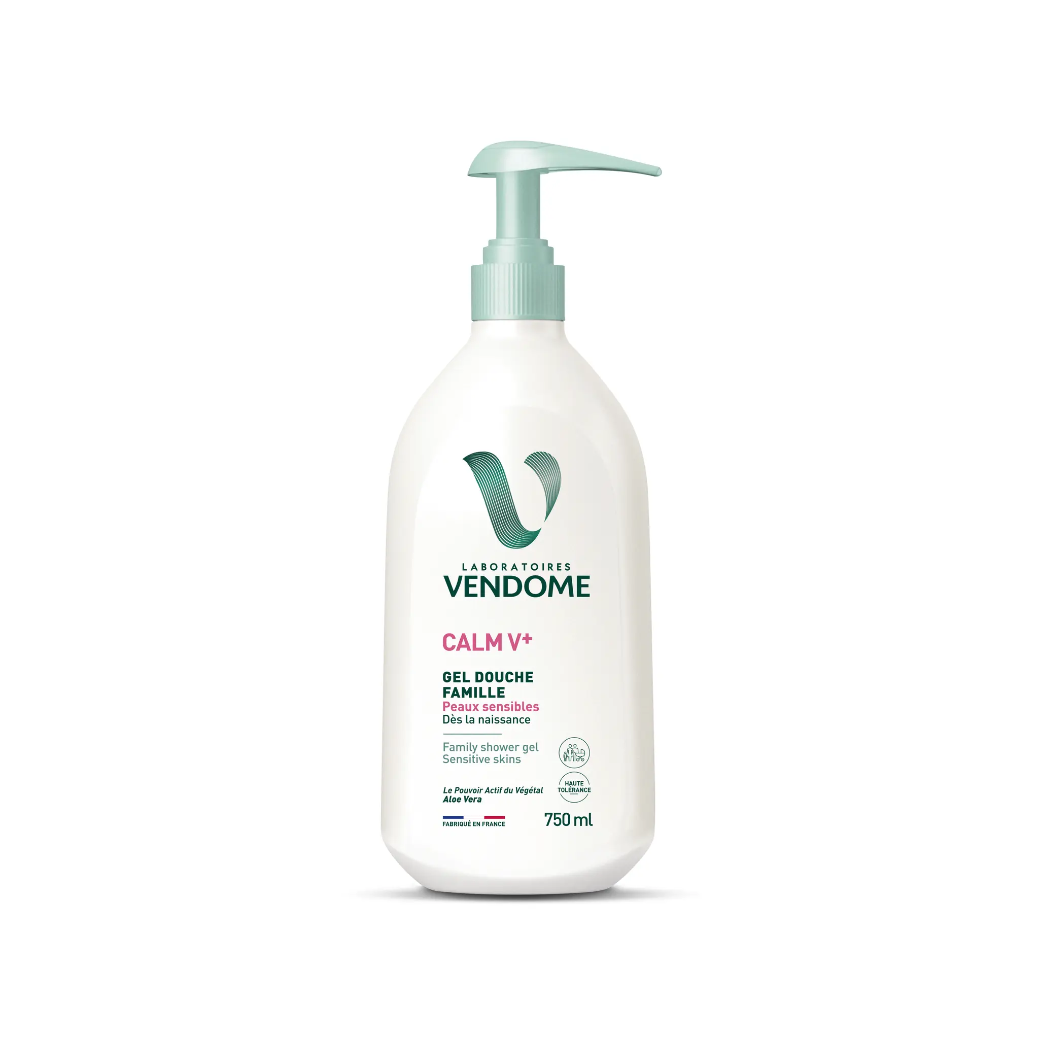 LABORATOIRES VENDOME Calm V+ gel douche famille peaux sensibles