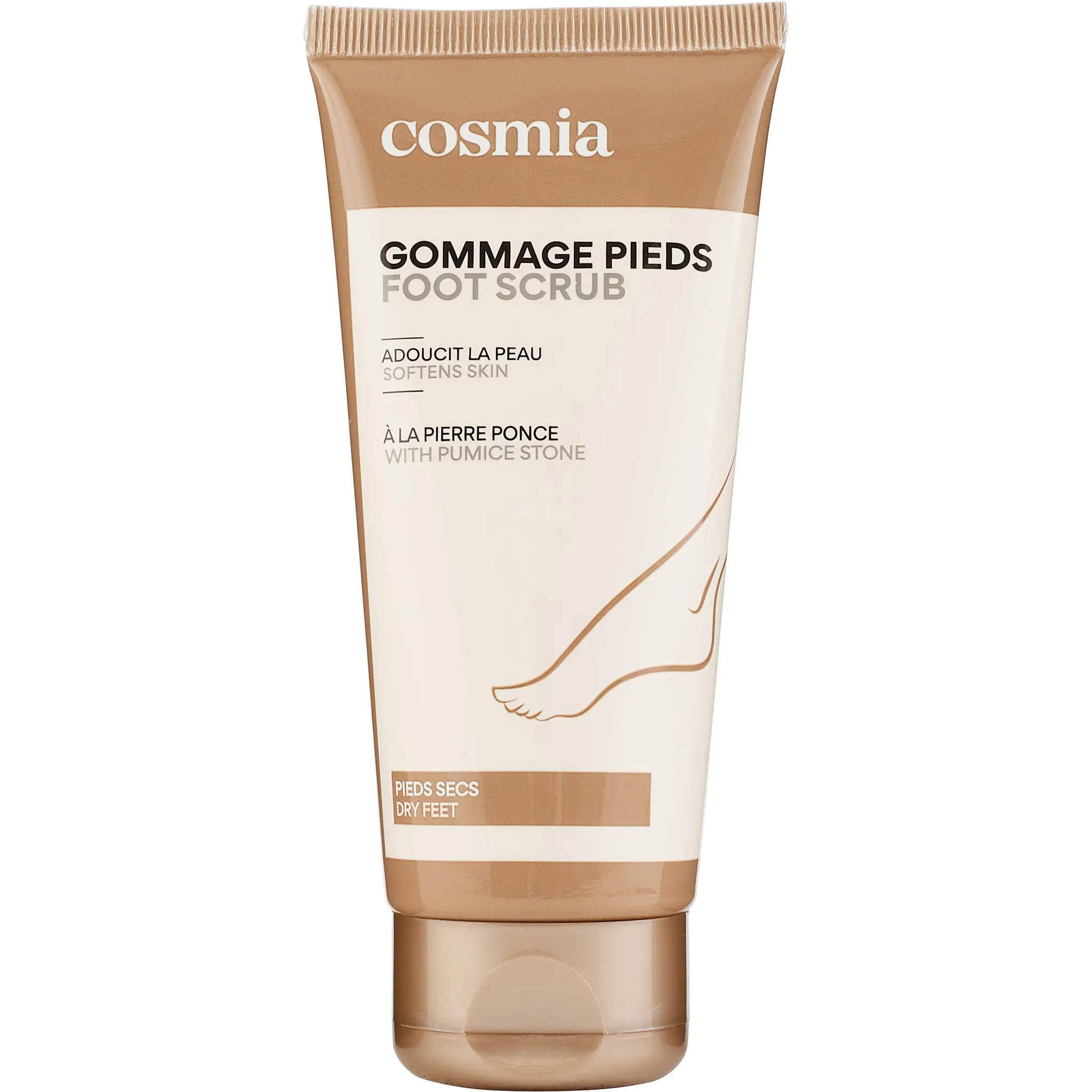 COSMIA Gommage pour pieds secs à la pierre ponce