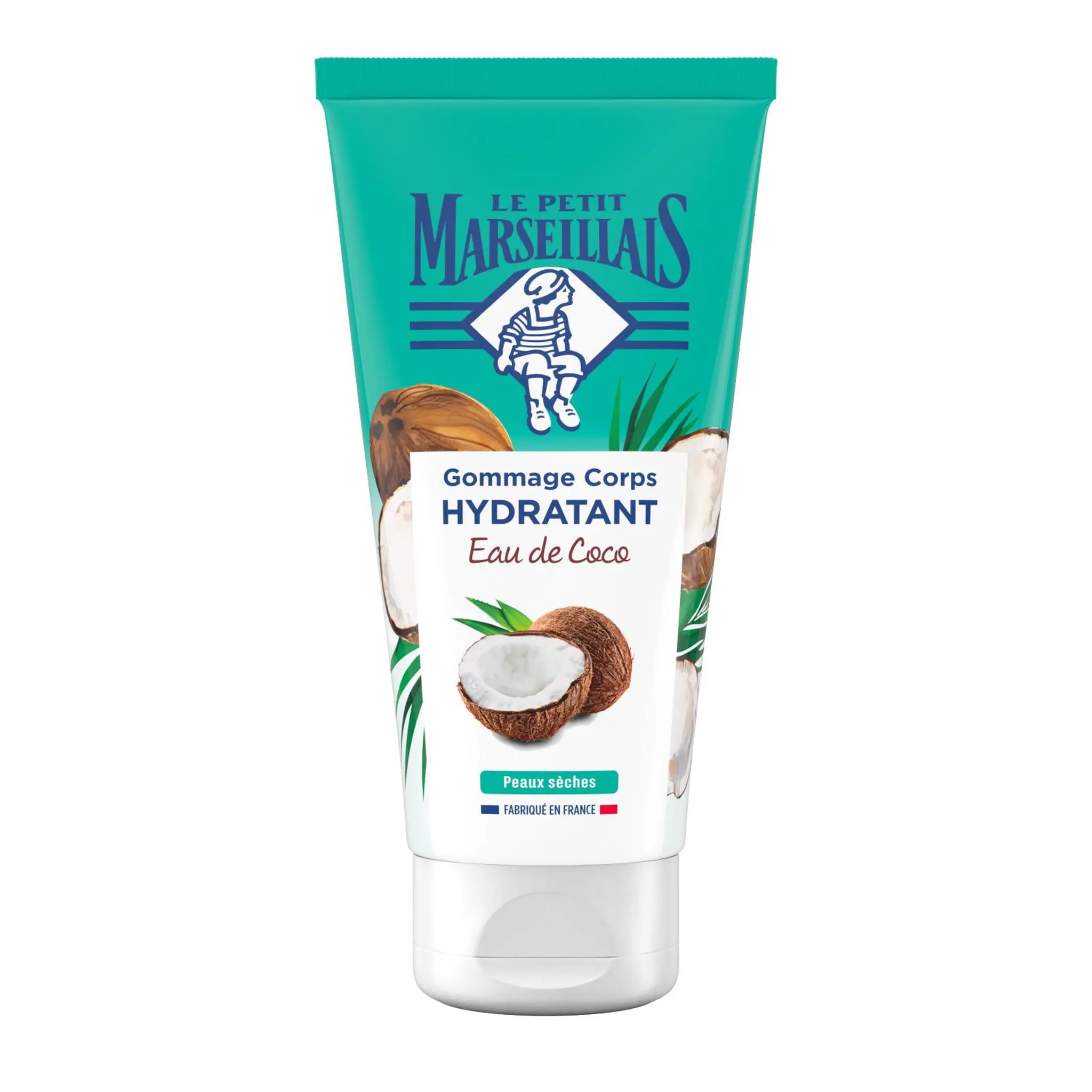 LE PETIT MARSEILLAIS Gommage corps hydratant eau de coco peaux sèches