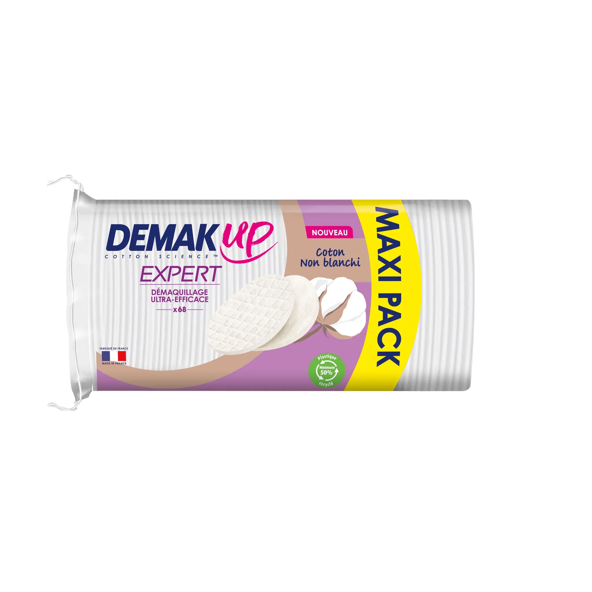 DEMAK'UP Expert cotons ovales à démaquiller