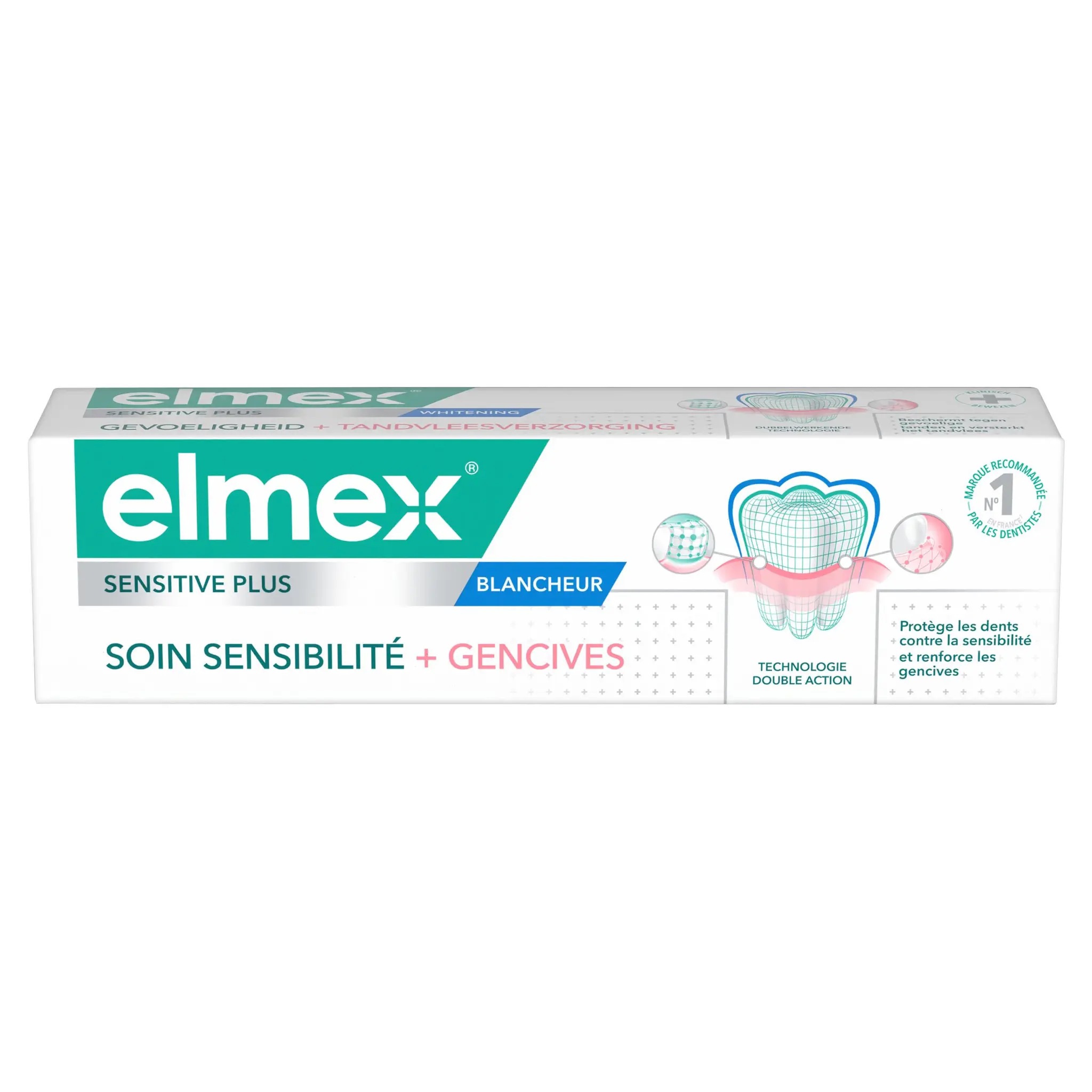 ELMEX Dentifrice soin sensibilité + gencives