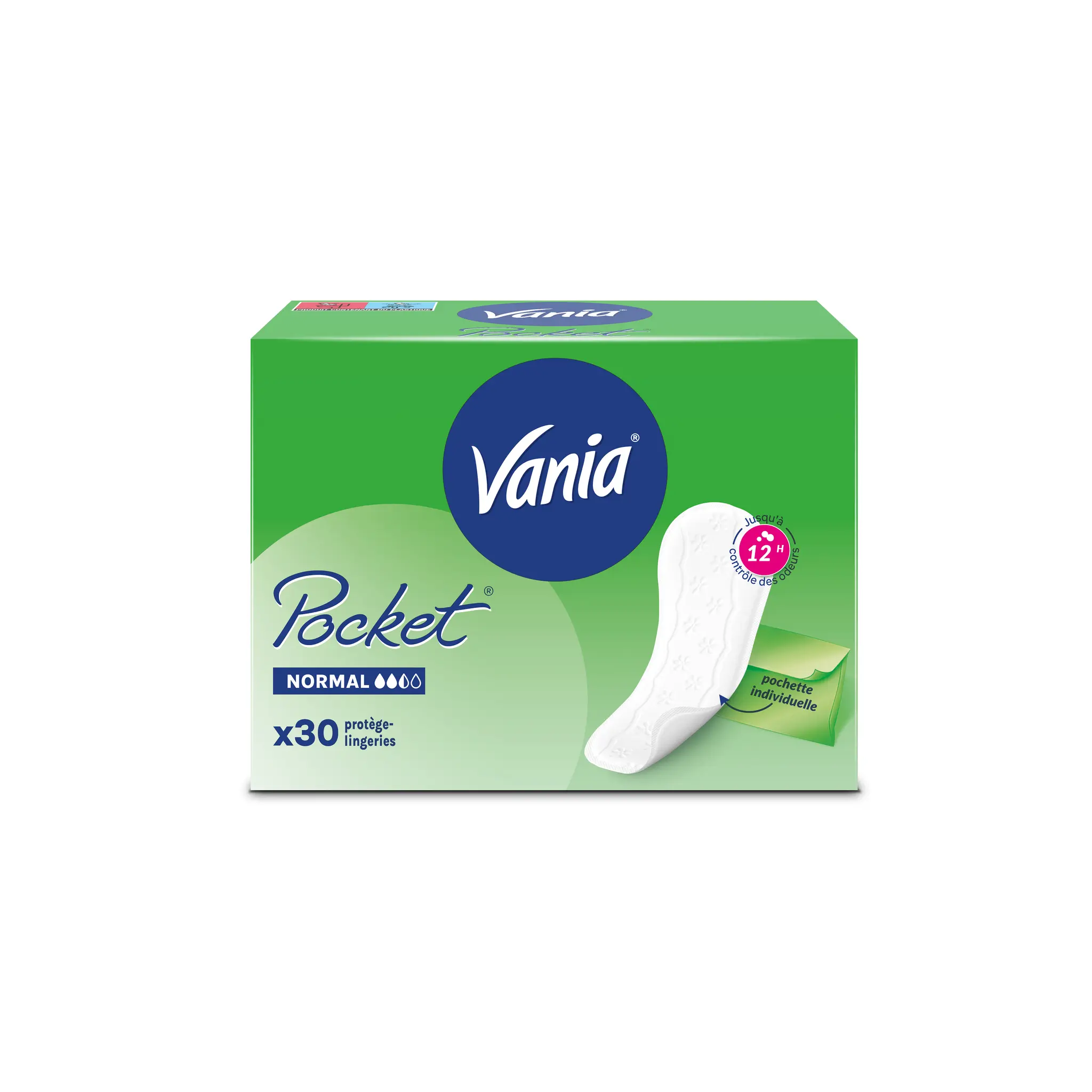 VANIA Pocket Protège-slips pochette individuelle normal