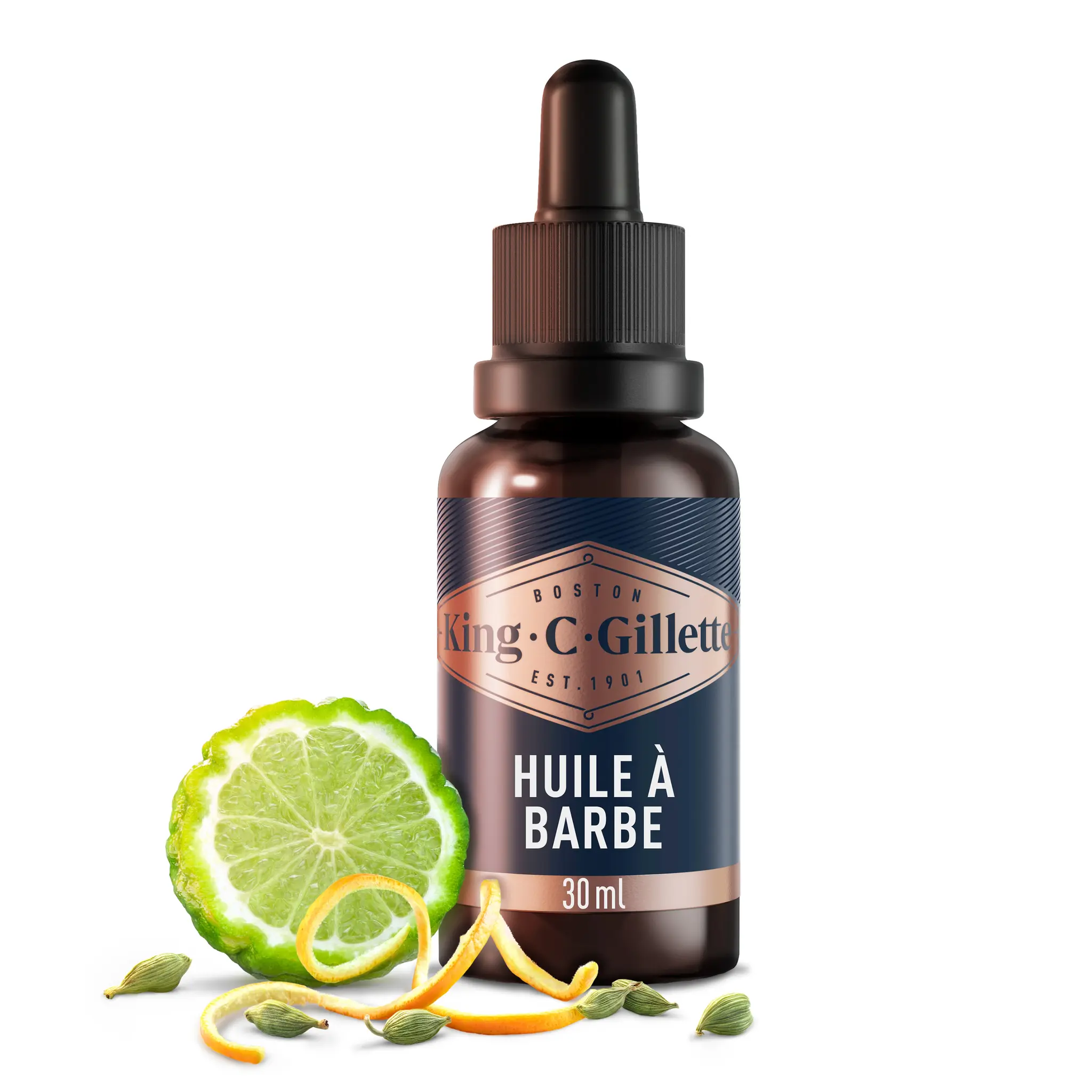 GILLETTE King C Huile barbe
