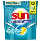 SUN Capsules lave-vaisselle citron