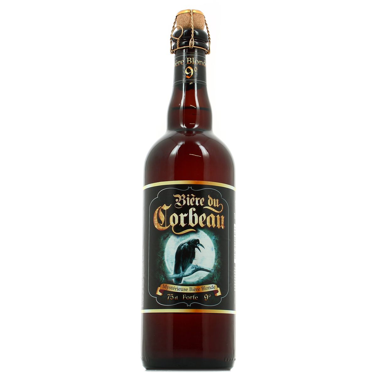 Corbeau Biére blonde Belgium Pale Ale 9°, 75cl