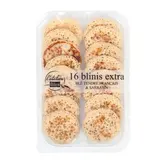 Atelier Blini Blinis Extra - Sarrasin & Blé Tendre, 16 blinis - 135g