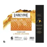 Labeyrie Saumon d'Ecosse Fumé au Bois de Chêne, 6 tranches - 200g