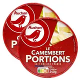 Auchan Camembert, Lot de 2x8 portions - 240g