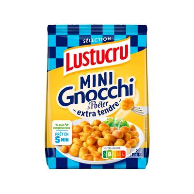 Lustucru Mini gnocchi à poêler, 300g