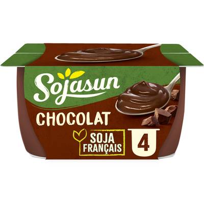Sojasun Spécialité Soja Chocolat, 4x100g