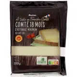 Auchan Terroir Comté AOP au lait cru affinage 18 mois, 200g