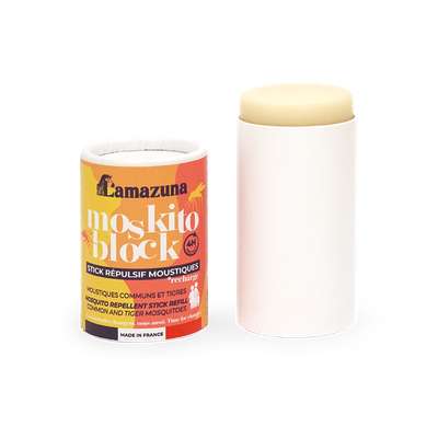 Recharge stick répulsif moustiques - Moskito Block, Lamazuna (50 ml)