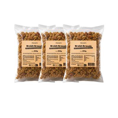 Lot de 3 x Breizh Granola, Frichti (250 g)