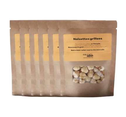 Lot de 6 x Noisettes grillées, Frichti (50 g)