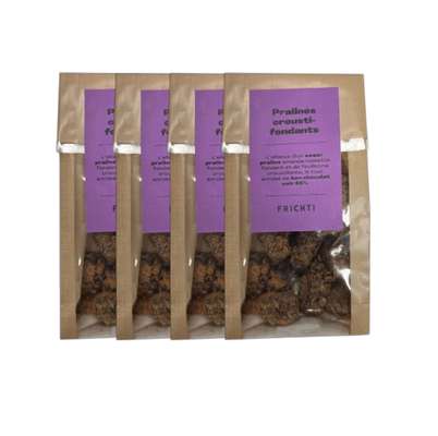 Lot de 4 x Pralinés croustifondants, Frichti (110 g)