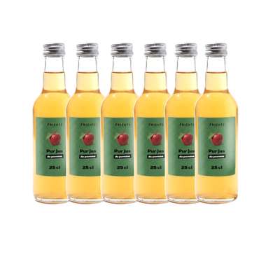 Lot de 6 x  Pur jus de pomme, Frichti (25 cl)