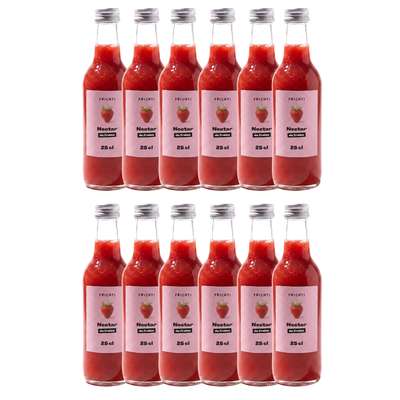 Lot de 12 x Nectar de fraise, Frichti (25 cl)