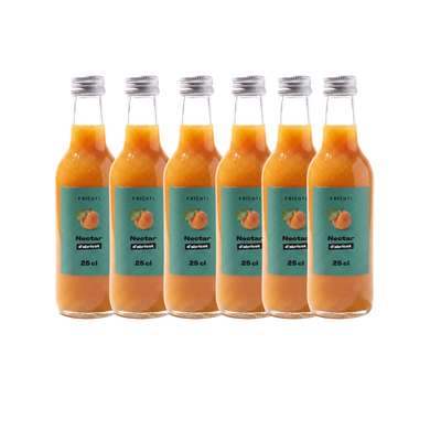 Lot de 6 x Nectar d'abricot, Frichti (25 cl)