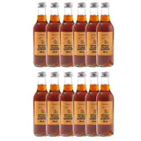 Lot de 12 x Infusion thé noir saveur pêche, Frichti (25 cl)