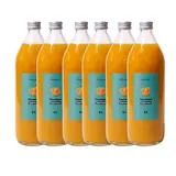 Lot de 6 x Nectar d'abricot, Frichti (1 L)