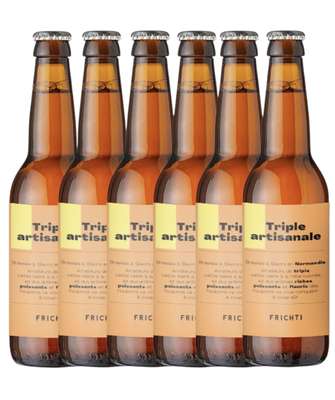 Lot de 6 x Bière Triple artisanale, Frichti (33 cl)