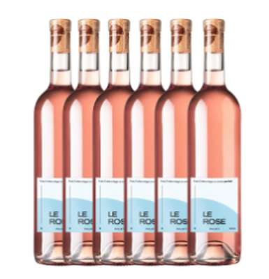 Le Rosé BIO, Frichti (Lot de 6 x 75 cl)