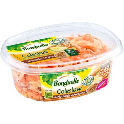 Coleslaw à la moutarde à l'ancienne, Bonduelle (320 g)