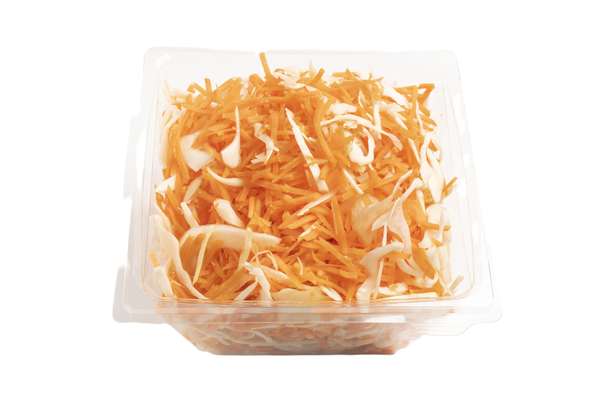 Coleslaw frais de carotte & choux blanc à assaisonner (barquette de 250 g), UE