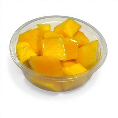 Mangue fraiche en cube "prêt à croquer" (barquette de 115 g)